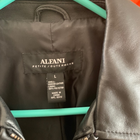 Alfani leather jacket - Picture 2 of 3